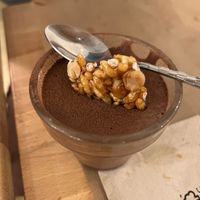 Mousse chocolat cacahuète   at Riz Riz - Marais in Paris