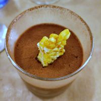 Chocolate mousse at Riz Riz - Marais in Paris