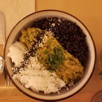 Spinach Dahl at Riz Riz - Marais in Paris