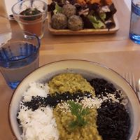 Entrée "Spinach Dahl" yummy 😋  at Riz Riz - Marais in Paris