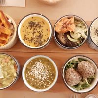 Rice table. at Riz Riz - Marais in Paris