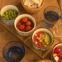 Appetizers- refreshing but not worth the price  at Riz Riz - Marais in Paris