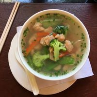 Vegan wonton  at Buda Mancora Cuisine in Mancora