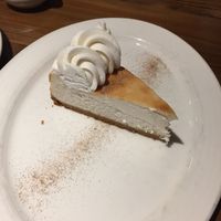 Vegan NY style cheese cake from vegan treats at Humphrey's Tavern in Glen Gardner
