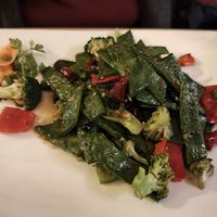 Ganbian Stangenbohnen mit Broccoli at Shan Dong - Lutherstrasse in Kassel