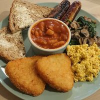 Full English at The Greenhouse Eatery in Doncaster