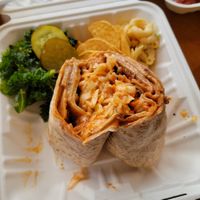 BBQ Seitan Wrap at Nature's Plate Cafe & Juice Bar in Keyport