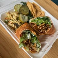 Buffalo Wrap at Nature's Plate Cafe & Juice Bar in Keyport