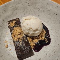 Hazelnut dessert, is ok at Bam Bam Italian in Avonsleigh