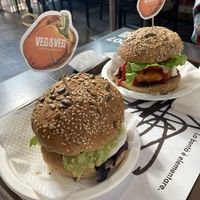 Burgers at Veg&Veg in Rome