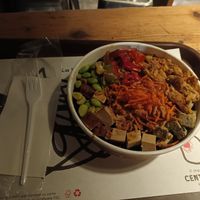 Large poke bowl at Veg&Veg in Rome