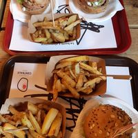 Copenhagen burgers at Veg&Veg in Rome