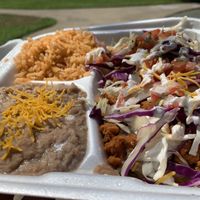 Vegan Sopes  at Wild Rooster Bistro in Fair Oaks