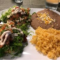 Vegan Sopes  at Wild Rooster Bistro in Fair Oaks