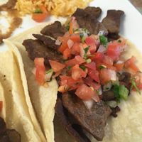 Vegan steak taco  at Wild Rooster Bistro in Fair Oaks