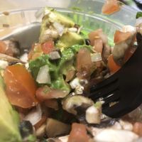 Mushroom ceviche at Wild Rooster Bistro in Fair Oaks