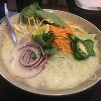 Laksa at The Marong Family Hotel in Marong