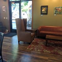 Comfy seats at Lavender Kitchen  in Ogden
