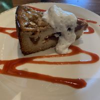 Vegan cheesecake ! at Wild Goat Bistro in Petaluma