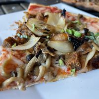 Pearl pizza All toppings are vegan too at Wild Goat Bistro in Petaluma