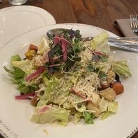 Vegan Cesar salad   at Wild Goat Bistro in Petaluma
