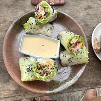 Spring rolls   at The Fisherman Vegan Restaurant   in Hoi An