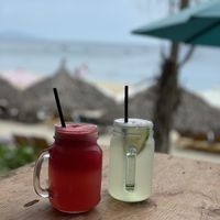 Fresh juices - The Fisherman Vegan Restaurant, An Bang Beach, Hoi An  at The Fisherman Vegan Restaurant   in Hoi An