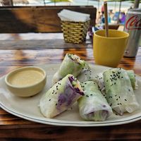 Fresh Spring Rolls at The Fisherman Vegan Restaurant   in Hoi An