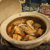 Tofu and Tomato at The Fisherman Vegan Restaurant   in Hoi An