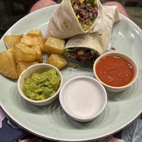 Mexican wrap  at The Fisherman Vegan Restaurant   in Hoi An