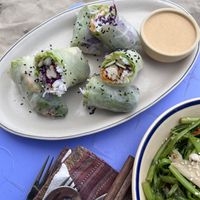 Spring rolls   at The Fisherman Vegan Restaurant   in Hoi An