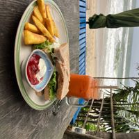 Vegan ham and cheese sandwich, delish!  at The Fisherman Vegan Restaurant   in Hoi An