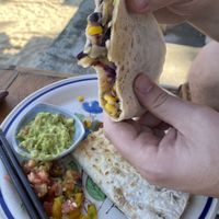 Quesadilla (ignore what’s piled up on the side - my partner is a picky eater lol)   at The Fisherman Vegan Restaurant   in Hoi An