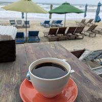 Vietnamese Coffee at The Fisherman Vegan Restaurant   in Hoi An