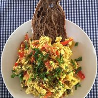 Tofu scramble  at The Fisherman Vegan Restaurant   in Hoi An