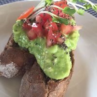 Avocado toast at The Fisherman Vegan Restaurant   in Hoi An