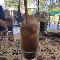Coconut coffee   at The Fisherman Vegan Restaurant   in Hoi An