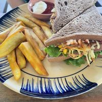 Vegan sandwich   at The Fisherman Vegan Restaurant   in Hoi An