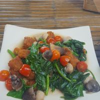 Pumpking gnocchi at The Fisherman Vegan Restaurant   in Hoi An