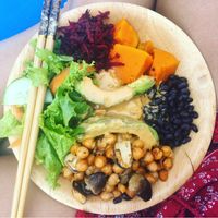 Buddha bowl  at The Fisherman Vegan Restaurant   in Hoi An