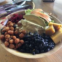 Buddha bowl - awesome to add the grilled tofu as well at The Fisherman Vegan Restaurant   in Hoi An