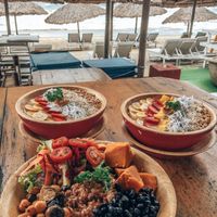Buddha Bowl and both available smoothie bowls at The Fisherman Vegan Restaurant   in Hoi An