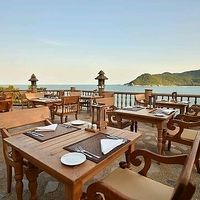 restaurant terrace at Chantara Restaurant in Surat Thani