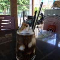 Iced coffee   at Phong Nha Vegan in Phong Nha