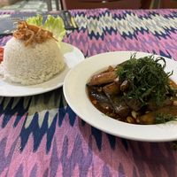 Eggplant curry  at Phong Nha Vegan in Phong Nha