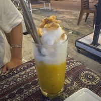 mango smoothie  at Phong Nha Vegan in Phong Nha