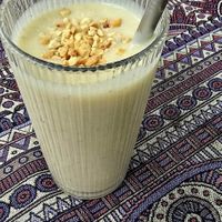 Banana smoothie at Phong Nha Vegan in Phong Nha