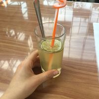 lemon juice at Phong Nha Vegan in Phong Nha