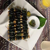 Mushroom skewers   at Phong Nha Vegan in Phong Nha