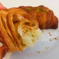 Plain croissant. Heated up in the oven.  at A&J Bakery in Utrecht